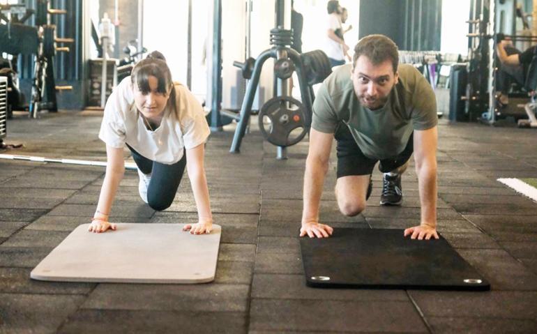 Spor hocasının ‘ağır’ mesaisi