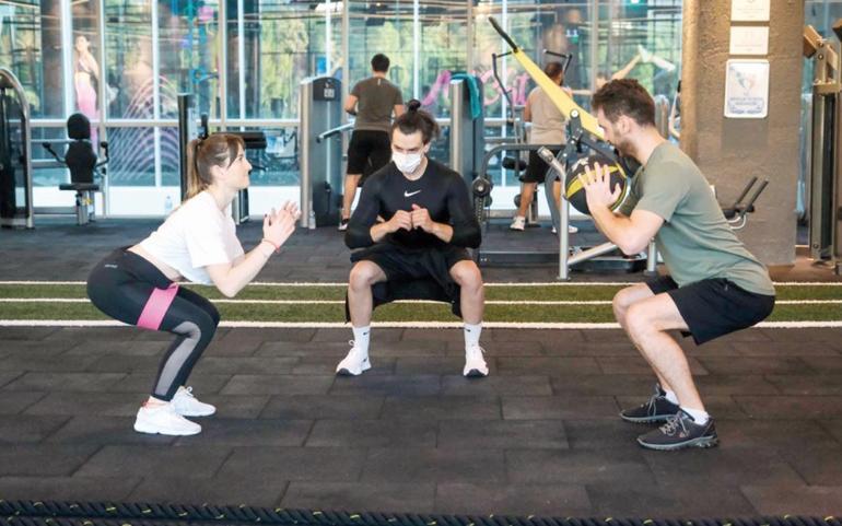 Spor hocasının ‘ağır’ mesaisi