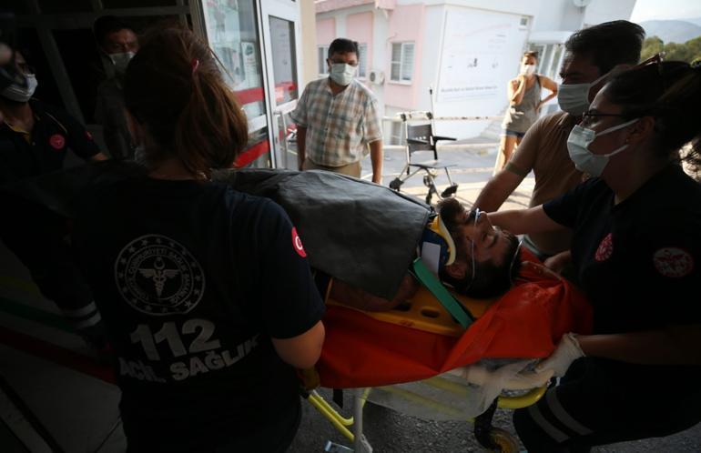  Kazdağlarında orman yangını Alevlerin ilerlemesi önlendi