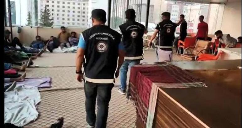 MİT ve polisten ortak operasyon Otelde 26 kaçak göçmen yakalandı