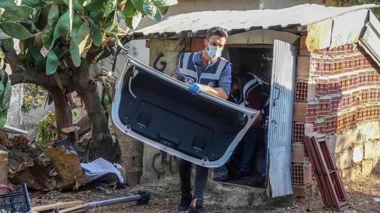 Muğlada çalındı, Antalyada bulundu... Şoke eden manzara