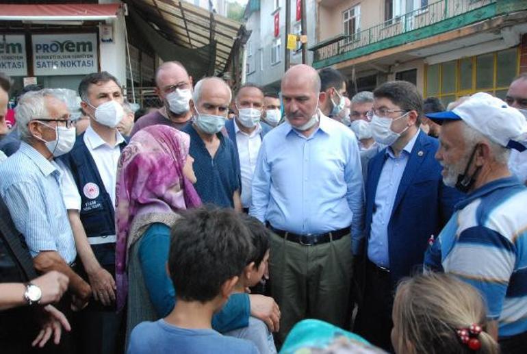 Bakan Soylu sel bölgelerinde incelemelerde bulundu