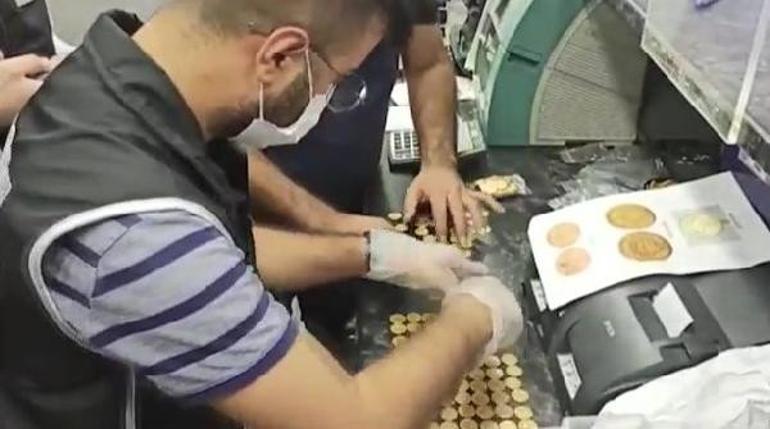 İstanbul merkezli 6 ilde altın operasyonu Piyasa değeri 50 milyon TL...