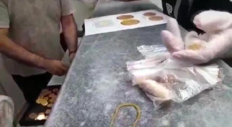 İstanbul merkezli 6 ilde altın operasyonu Piyasa değeri 50 milyon TL...
