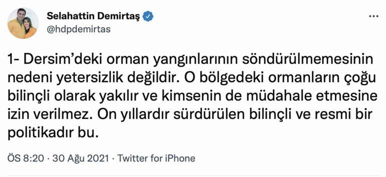 Kundakçı PKK’nın ‘temizlikçisi’ Demirtaş