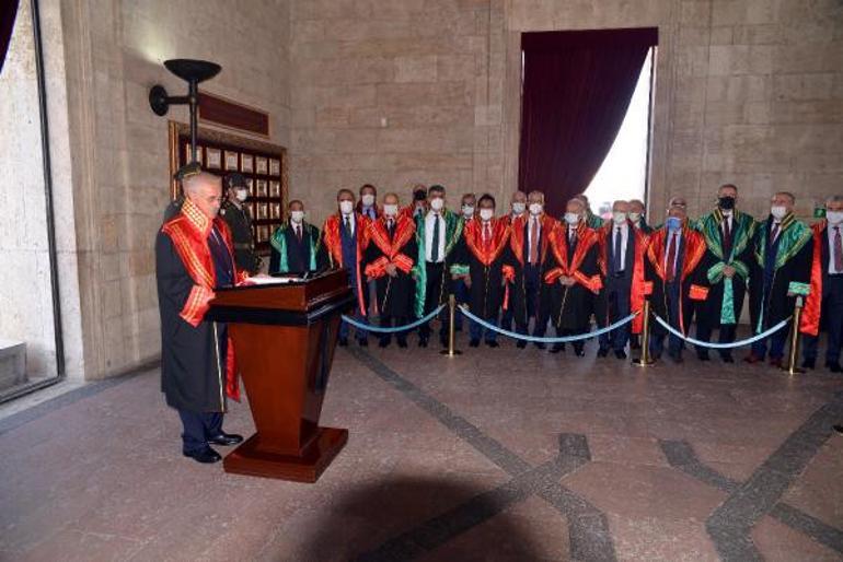 Yargıtay üyelerinden Anıtkabire ziyaret