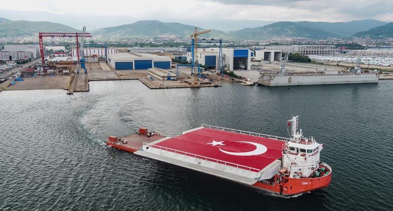  1915 Çanakkale Köprüsüne son tabliye bloğu sevkiyatı yapıldı