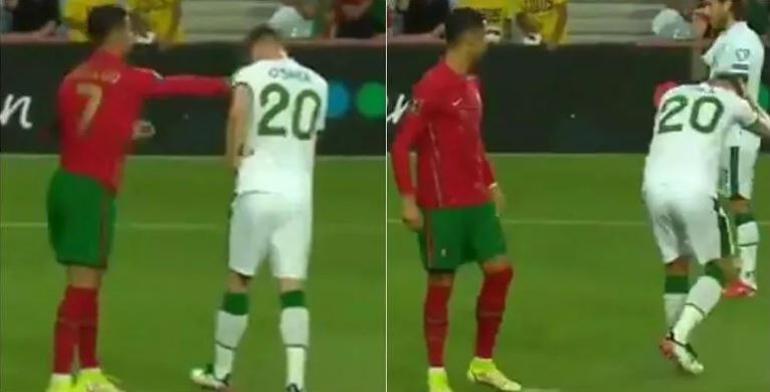  Ronaldodan Manchester Uniteda heyecan yaratan mesaj Sahaya çıkmadan takıma seslendi