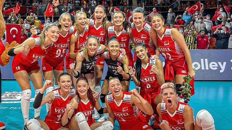 Son Dakika Haberi... Filenin Sultanları, Avrupa üçüncüsü oldu Hollandaya set vermediler, bronz madalya...