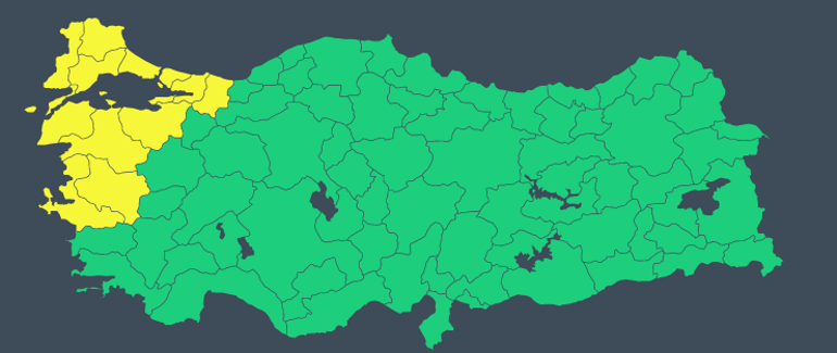 Son dakika... İstanbul ve çok sayıda kent alarmda Meteorolojiden peş peşe uyarılar...