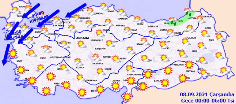 Bugün hava nasıl olacak Meteoroloji açıkladı... Sıcaklıklar düşüyor