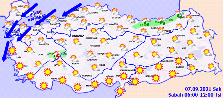 Bugün hava nasıl olacak Meteoroloji açıkladı... Sıcaklıklar düşüyor