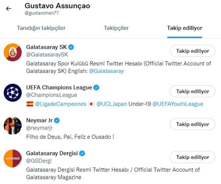 Son dakika: Gedson Fernandes derken Galatasaraydan Gustavo Assunçao hamlesi Takip etti...