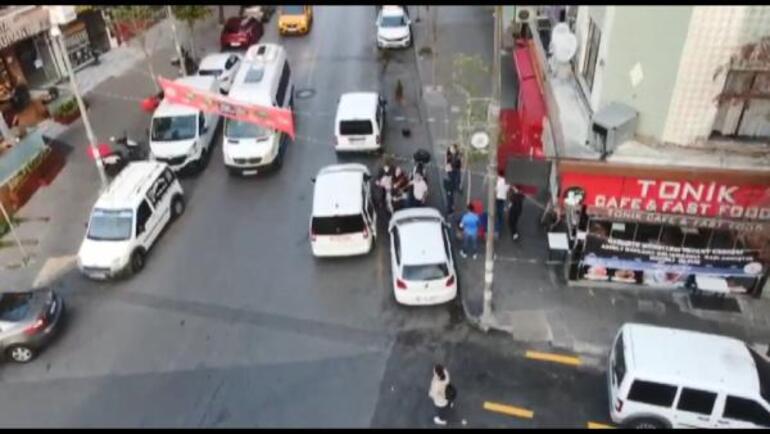 Kağıthanede polis merkezi önünde cinayet Ekipler harekete geçti...