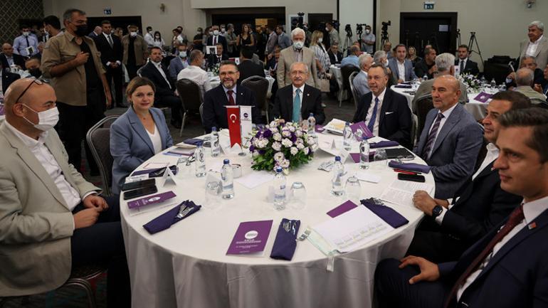Kılıçdaroğlu, İzmirde iş insanlarıyla buluştu