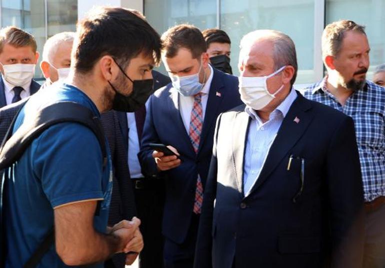 TBMM Başkanı Şentop, Tekirdağda esnaf ziyareti yaptı