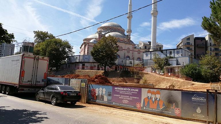 Sancaktepede metro inşaatında feci olay