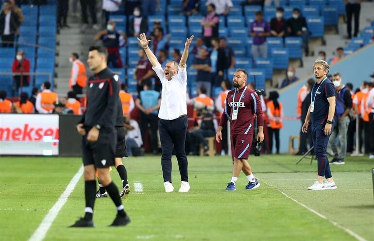Son Dakika: Trabzonspor - Galatasaray maçının kırılma anı İşler bir anda değişti... Devre arasında...