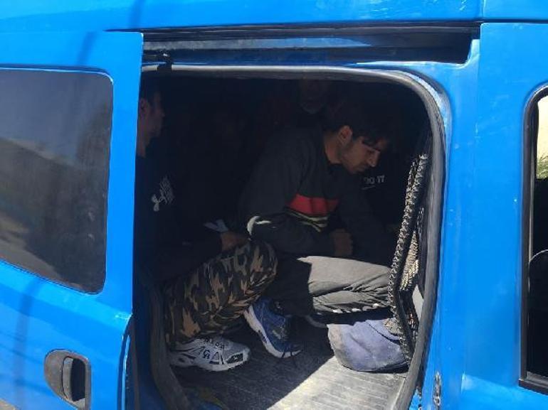 Vanda 299 kaçak göçmen ve 15 organizatör yakalandı