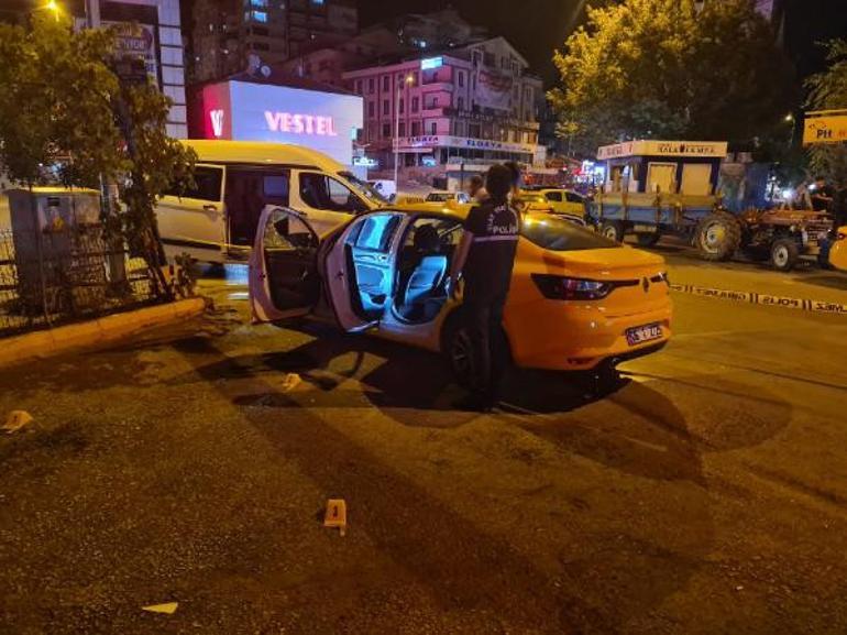 Taksi durağında dehşet anları Öldüreceğim diyerek kurşun yağdırdı