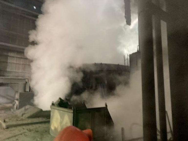 Bartında demir çelik fabrikasında patlama 5 yaralı