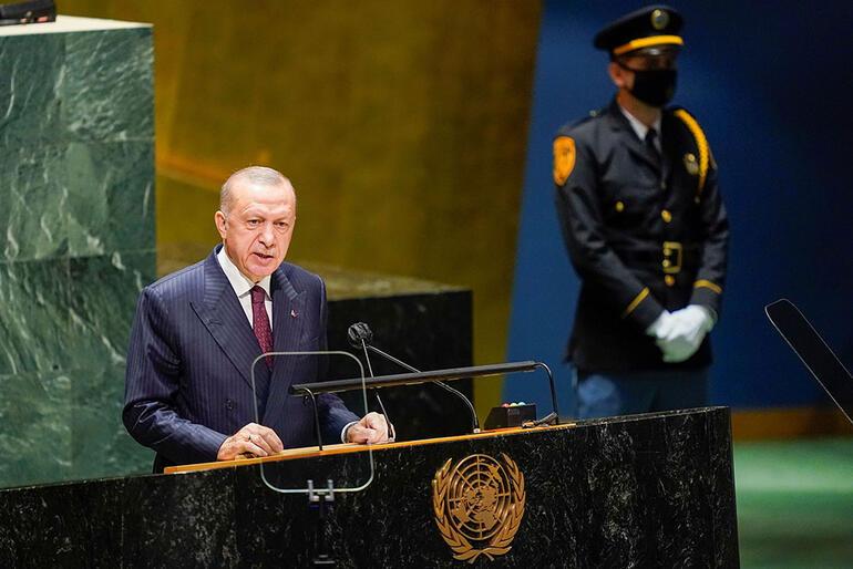 Son dakika haberi: Cumhurbaşkanı Erdoğan BM Genel Kurulunda dünyaya sesleniyor