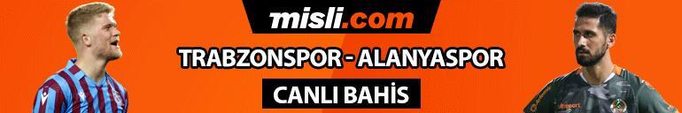 Trabzonsporda stoperde zorunlu değişim Alanyaspor maçına iddaa oynayanların %22si...