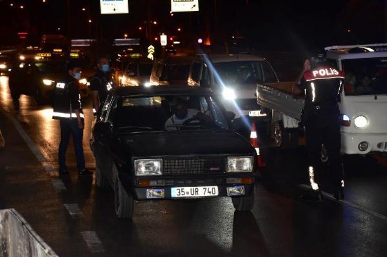 İzmirde bin 200 polis ile huzur ve güven uygulaması