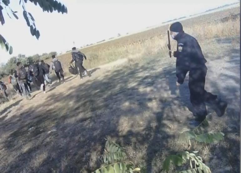 Gizli kamera dehşete düşüren anları kaydetti... ABden göçmenlere görülmemiş şiddet