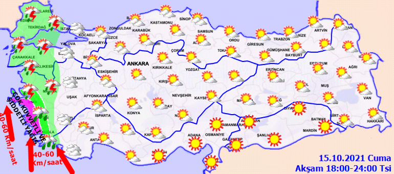 Bu illerde yaşayanlar dikkat Meteoroloji uyardı: Çok kuvvetli olacak