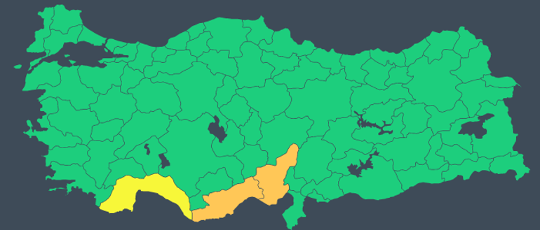 Son dakika... Meteorolojiden hava durumu raporu Bölge bölge uyarı geldi: Kuvvetli olacak