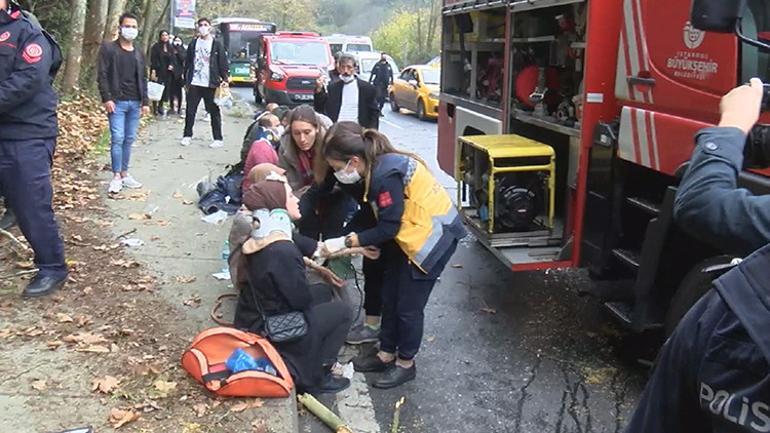 son dakika sariyer de yolcu minibusu kaza yapti bir kisi hayatini kaybetti son dakika haber