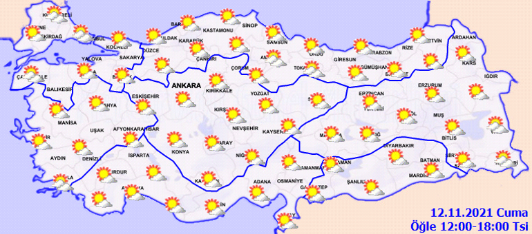 Son dakika: Meteorolojiden son hava durumu raporu... Dikkat çeken hafta sonu açıklaması: Sıcaklık artıyor