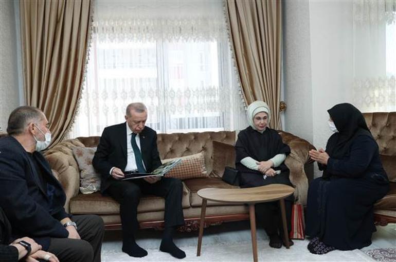 Son dakika: Cumhurbaşkanı Erdoğan’dan Başak Cengiz’in ailesine taziye ziyareti