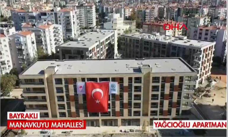 Son dakika... İzmirde deprem konutları teslim töreni... Cumhurbaşkanı Erdoğan: Sözümüzü tutuyor ve ilk etap konut ve dükkanları teslim ediyoruz