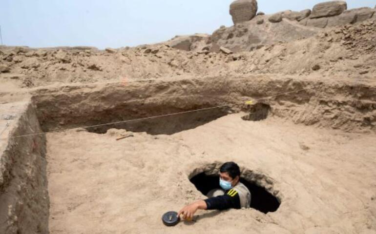 Arkeologlar bu şekilde buldu... En az 800 yaşında
