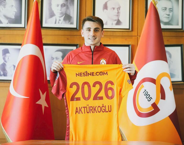 Son Dakika: Galatasaray Kerem Aktürkoğlu ile nikah tazeledi 5 yıllık yeni sözleşme...