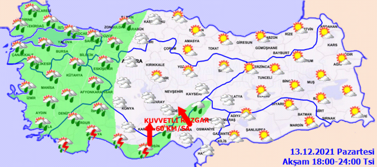 En el último minuto ... el Dr. Orhan Şen dio una cita en vivo: La nieve llega a Mármara