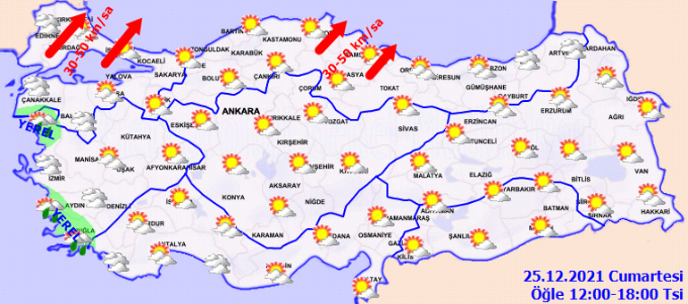 Son dakika... Meteorolojiden yeni hava durumu raporu Sağanak yağış uyarısı