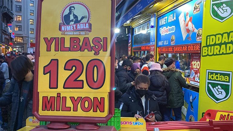 Büyük ikramiye için geri sayım başladı Milli Piyango biletlerine yoğun ilgi...
