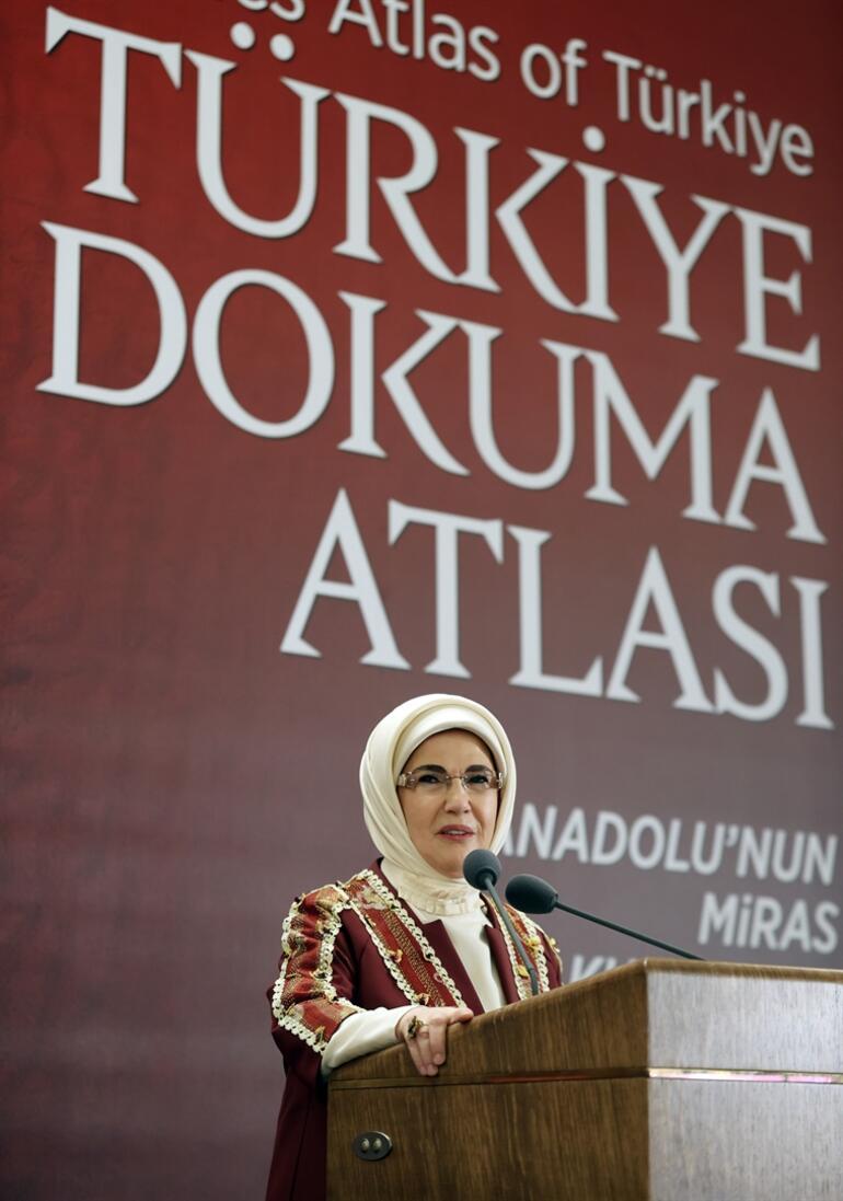 Geleneksel Türk dokumaları dünyaya açılıyor Emine Erdoğan: Hedefimiz tekstilde bir Türkiye markası oluşturmak