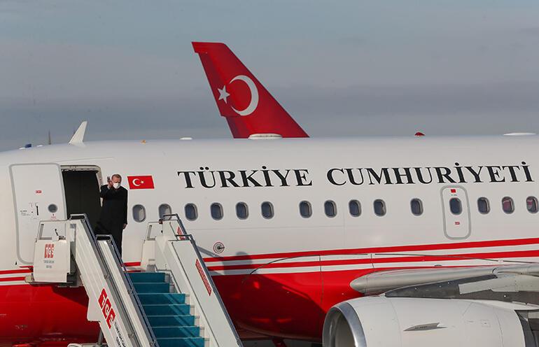 Cumhurbaşkanı Erdoğan, Arnavutlukta... Yılın ilk yurt dışı ziyareti
