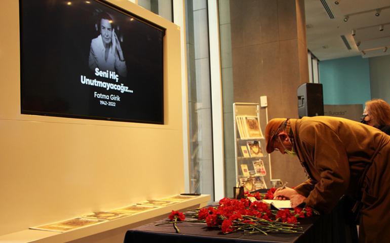 Usta sanatçı Fatma Girike veda...