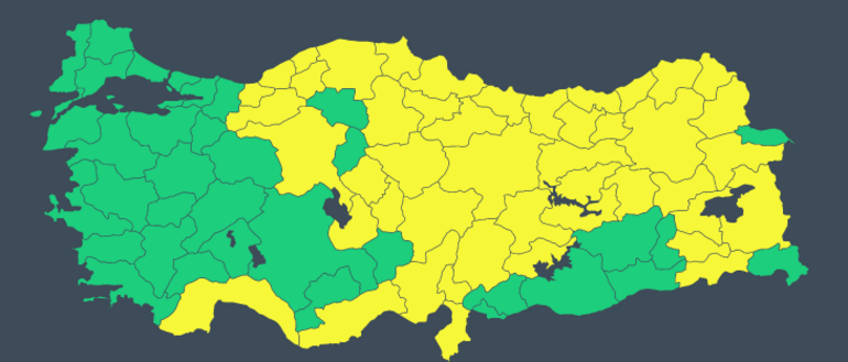 Son dakika... Ankarada yoğun kar: Beyaza büründü Meteorolojiden 46 kente sarı kodlu uyarı