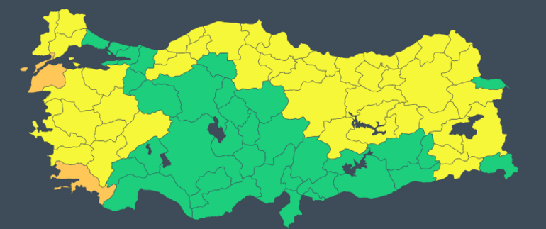 Son dakika... Meteorolojiden yeni hava durumu raporu 47 kente uyarı: İstanbul için saat verildi