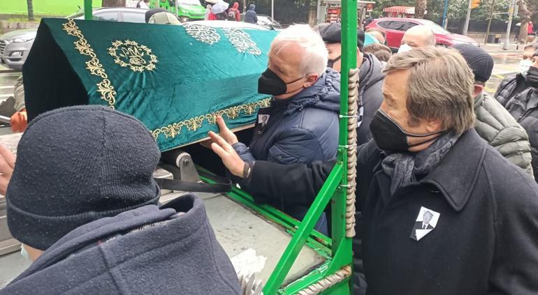 Erol Evgin’in abisi Arif Hikmet Evgin son yolculuğunu uğurlandı