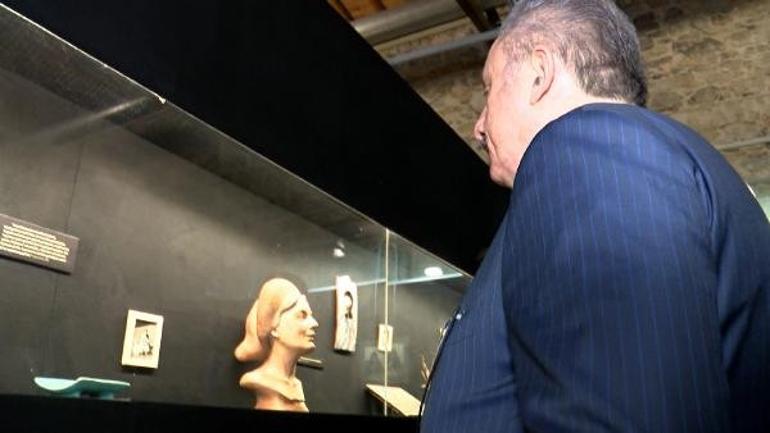 TBMM Başkanı Şentop sergi açılışına katıldı