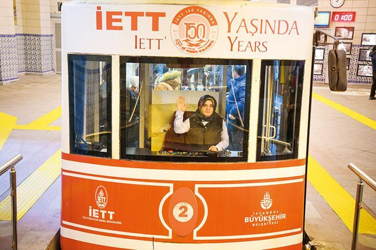 146 yıllık tarihin ilk kadın vatmanı