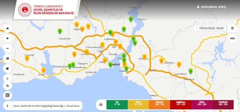 İstanbulda hava kirliliği tehdidi... Dikkat Koronavirüs riskini artırıyor