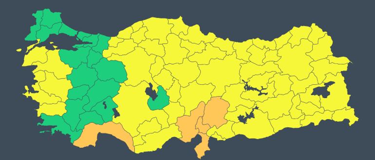 Son dakika... Ankarada yoğun kar: Her yer beyaza büründü Meteorolojiden 63 kente yeni uyarı